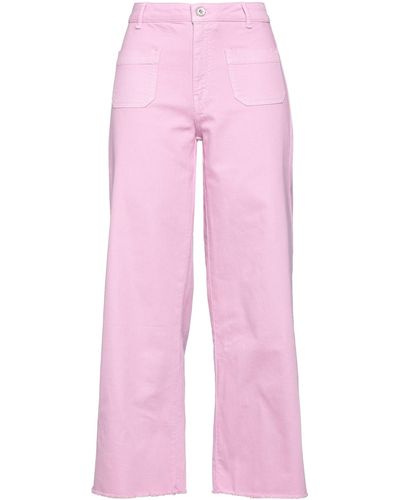 Ottod'Ame Pantaloni Jeans - Rosa