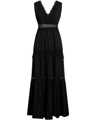 Twin Set Maxi Dress - Black