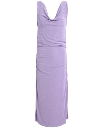 Vila Midi Dress - Purple