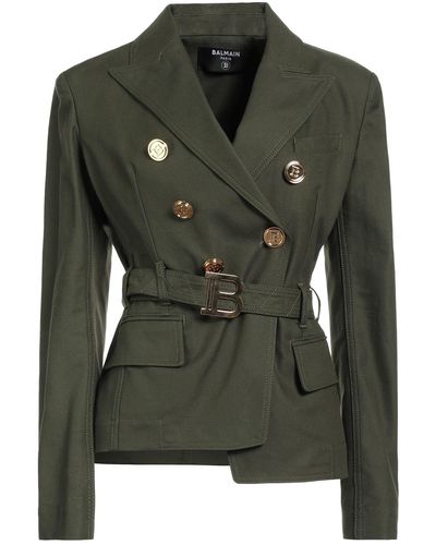 Balmain Suit Jacket - Green