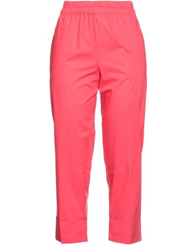KATE BY LALTRAMODA Cropped Trousers - Red