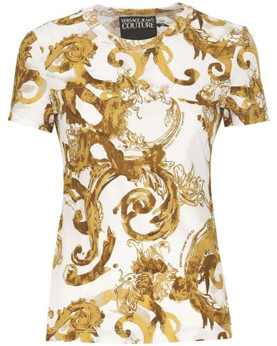 Versace Jeans Couture Camiseta - Metálico
