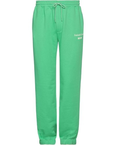 MSGM Pantalon - Vert