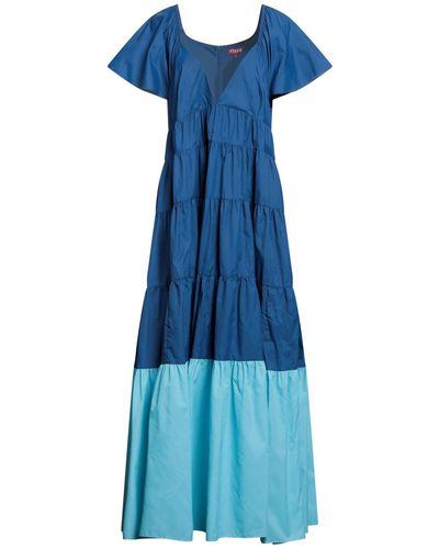 STAUD Maxi Dress - Blue