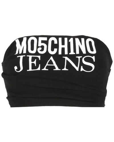 Moschino Jeans Top - Schwarz