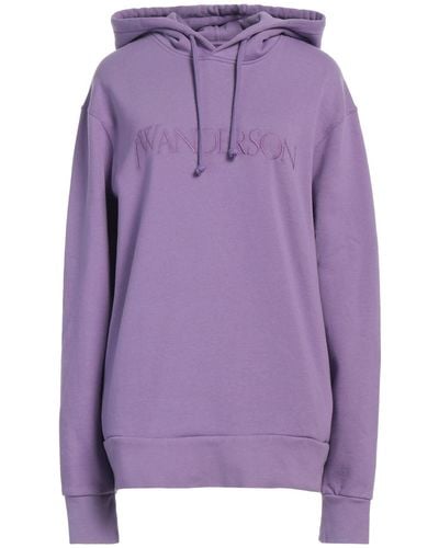 JW Anderson Lilac Sweatshirt Cotton, Elastane - Purple