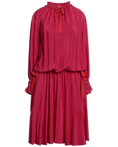 Agnona Midi Dress - Red