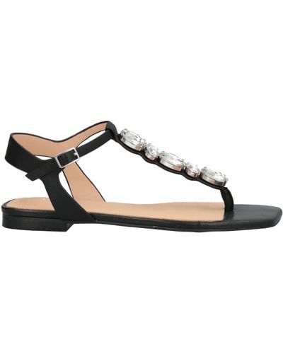 Guess Sandalias de dedo - Negro