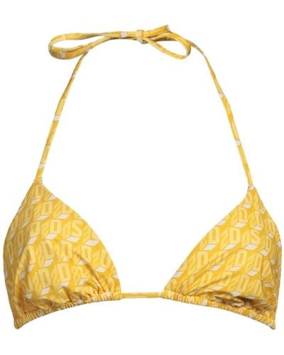 DSquared² Top de bikini - Amarillo