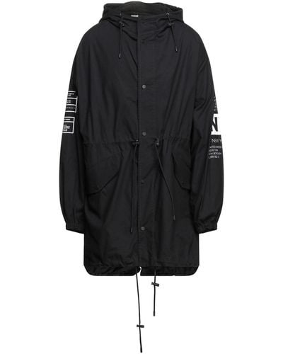 Buscemi Overcoat & Trench Coat - Black