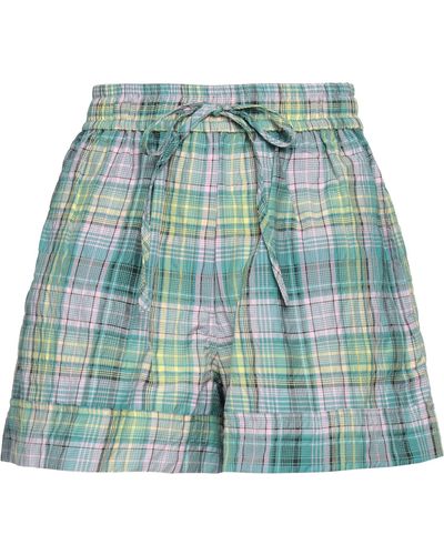 Ganni Shorts & Bermuda Shorts - Green