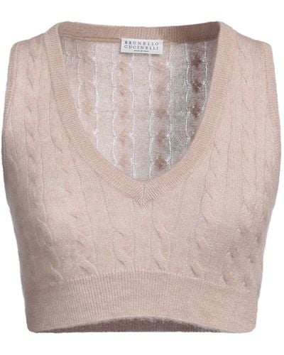 Brunello Cucinelli Pullover - Natur