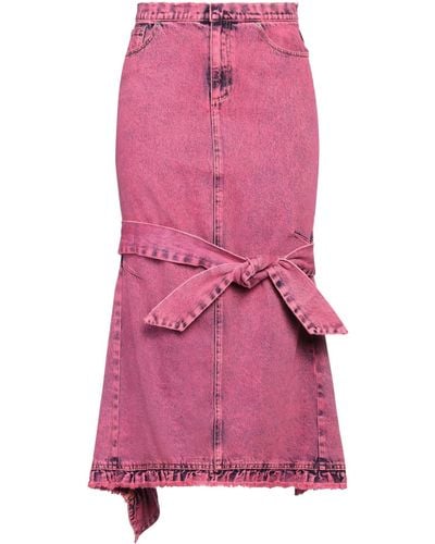 Cormio Denim Skirt - Pink