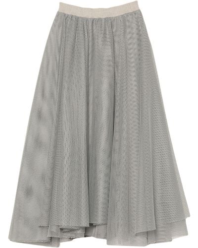 Fabiana Filippi Midi Skirt - Grey
