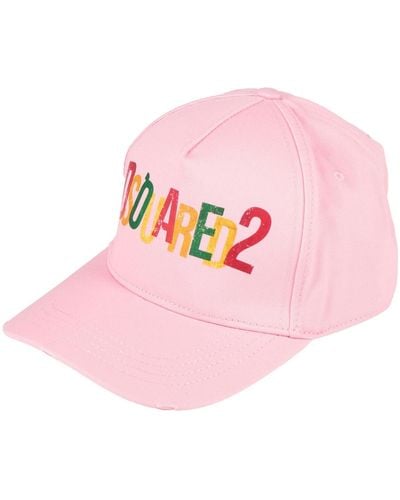 DSquared² Hat Cotton - Pink