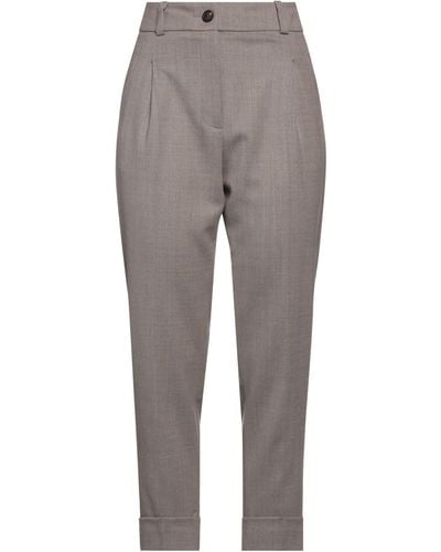 Cappellini By Peserico Pantalon - Gris