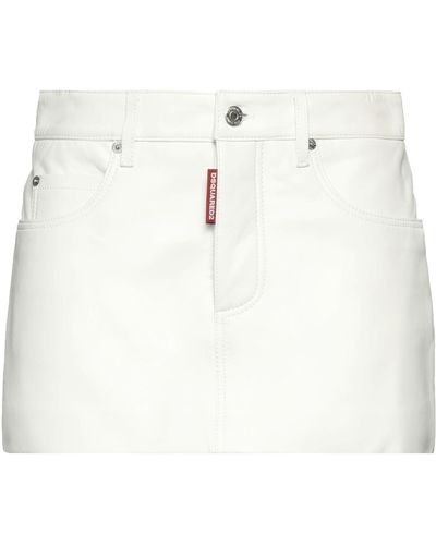 DSquared² Mini Skirt - White