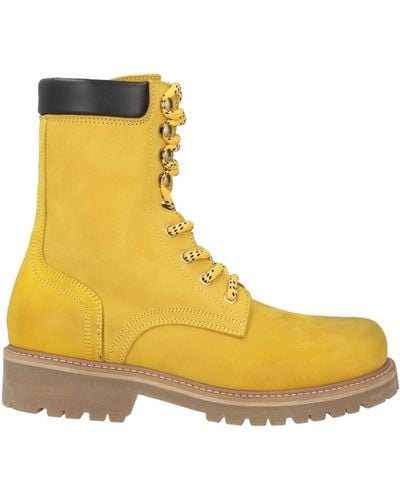 Ennequadro Ankle Boots - Yellow