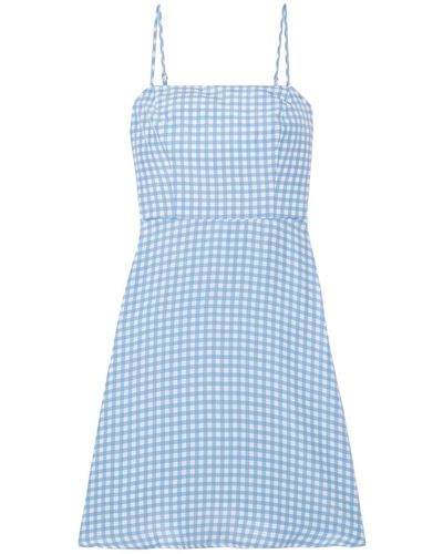 HVN Mini Dress - Blue