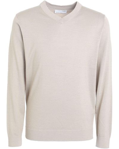 SELECTED Pullover - Blanco