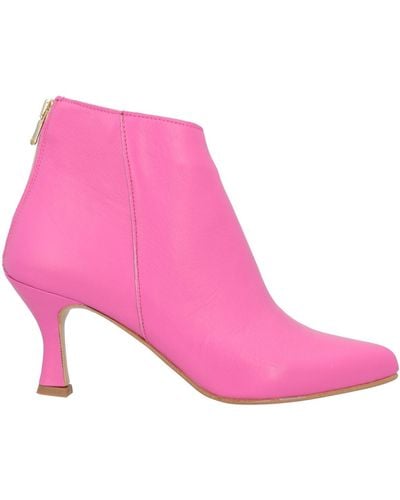 Divine Follie Ankle Boots - Pink