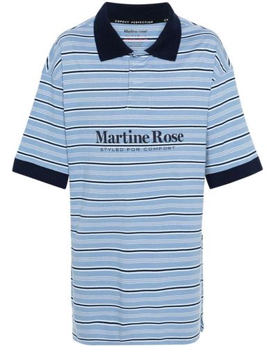 Martine Rose Polo - Blu