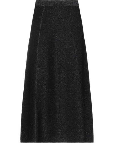 Manila Grace Midi Skirt - Black