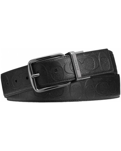 COACH Cinturón - Negro