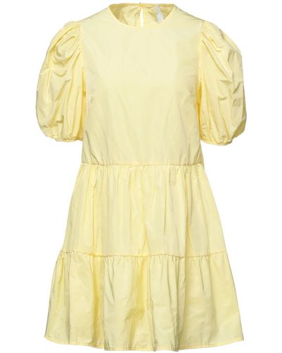 Imperial Mini Dress - Yellow