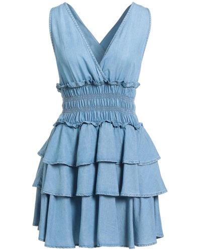 Gaelle Paris Mini Dress - Blue