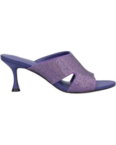 Lola Cruz Sandals - Purple