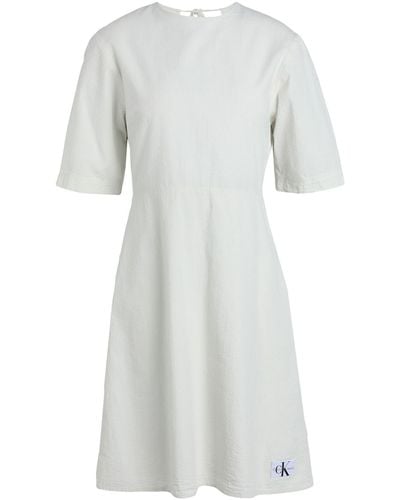 Calvin Klein Mini-Kleid - Weiß