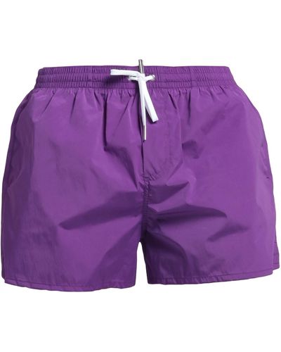 DSquared² Swim Trunks - Purple