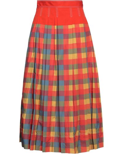 Tory Burch Maxi Skirt - Red