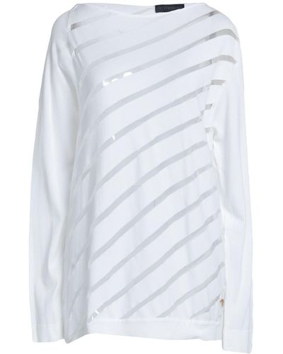 Tru Trussardi Pullover - Bianco