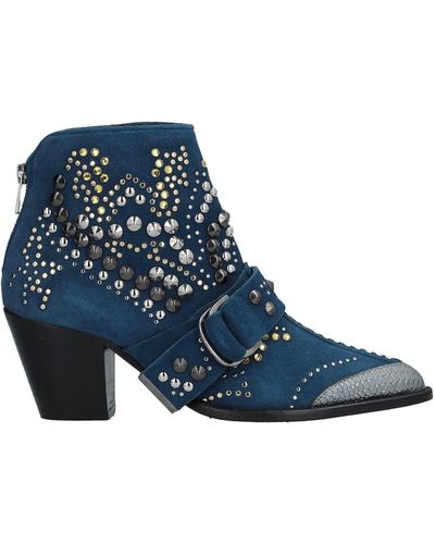 Zadig & Voltaire Ankle Boots - Blue