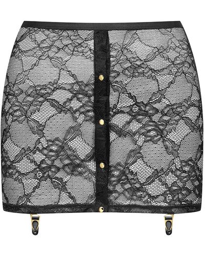 Maison Close Mini-jupe - Noir