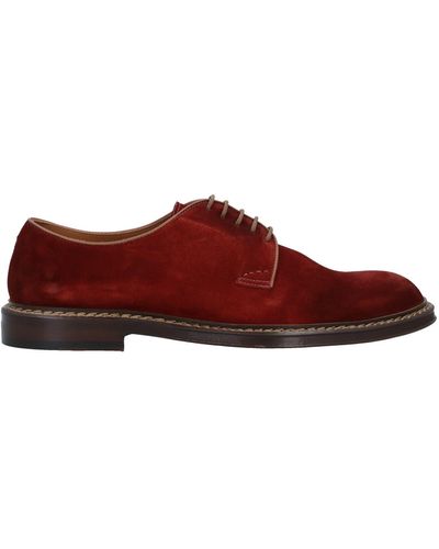 Doucal's Lace-up Shoes - Red