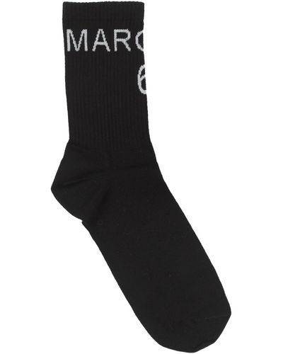 MM6 by Maison Martin Margiela Socks & Hosiery - Black