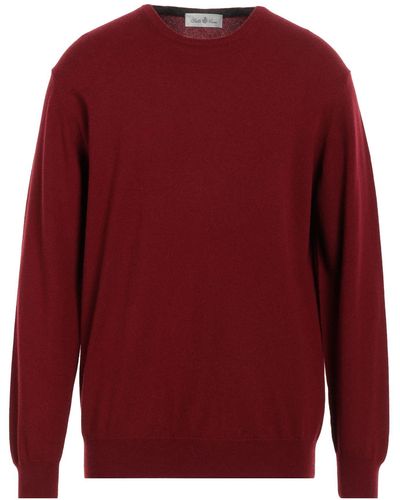 Della Ciana Sweater Merino Wool, Cashmere - Red