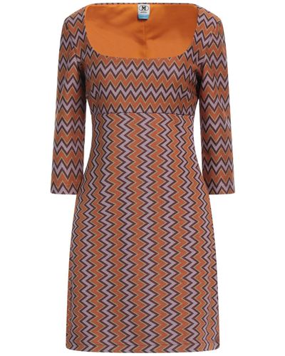 M Missoni Mini Dress - Brown