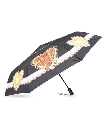 Moschino Regenschirm - Mettallic