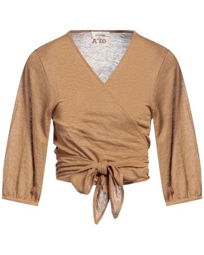 Ottod'Ame Wrap Cardigans - Natural
