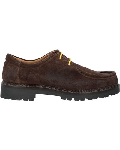 Maze Lace-up Shoes - Brown