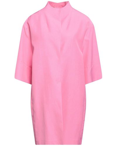 Ermanno Scervino Overcoat & Trench Coat - Pink