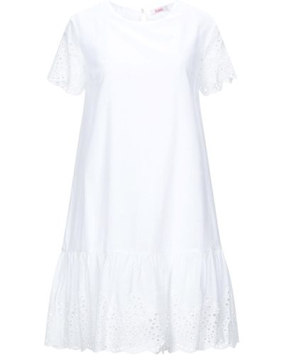 Blugirl Blumarine Short Dress - White