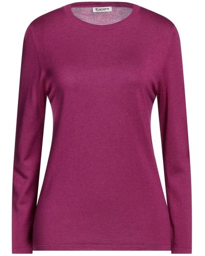 Kangra Mauve Sweater Silk, Cashmere - Purple