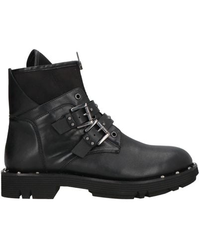 Ermanno Scervino Ankle Boots - Black