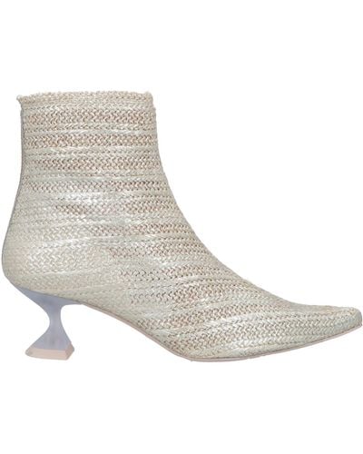 Ras Ankle Boots - White
