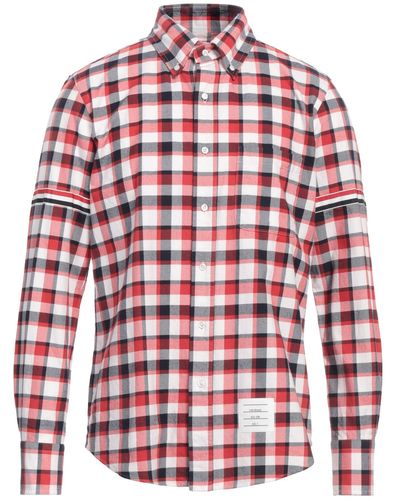 Thom Browne Shirt Cotton - Red
